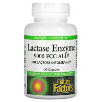 Natural Factors Lactase Enzyme 9000 60caps
