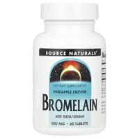 Source Naturals Bromelain 500 mg 60 caps