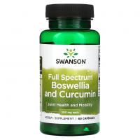 Swanson Full spectrum Boswellia and Curcumin 300mg 60capsules Swanson Full spectrum Boswellia and Curcumin 300mg 60capsules
