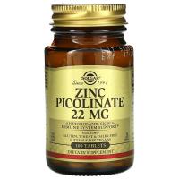Solgar Zinc Picolinate 100tabs