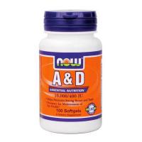 NOW A&D 10000/400IU 100softgels