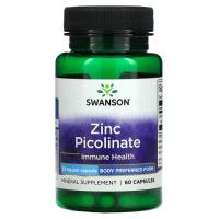 Swanson Zinc Picolinate 22mg 60caps Swanson Zinc Picolinate 22mg 60caps