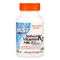 Doctor’s Best Vitamin K2 MK-7 with MenaQ7 100mcg 60vcaps