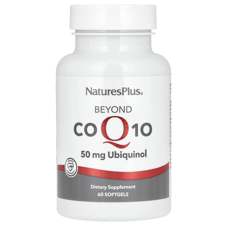 NaturesPlus Beyond CoQ10 Убихинол 50mg 60softgels