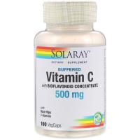 Solaray Buffered Vitamin C 500mg 100vegcaps