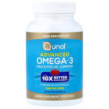Qunol Omega3 + масло криля 90softgel