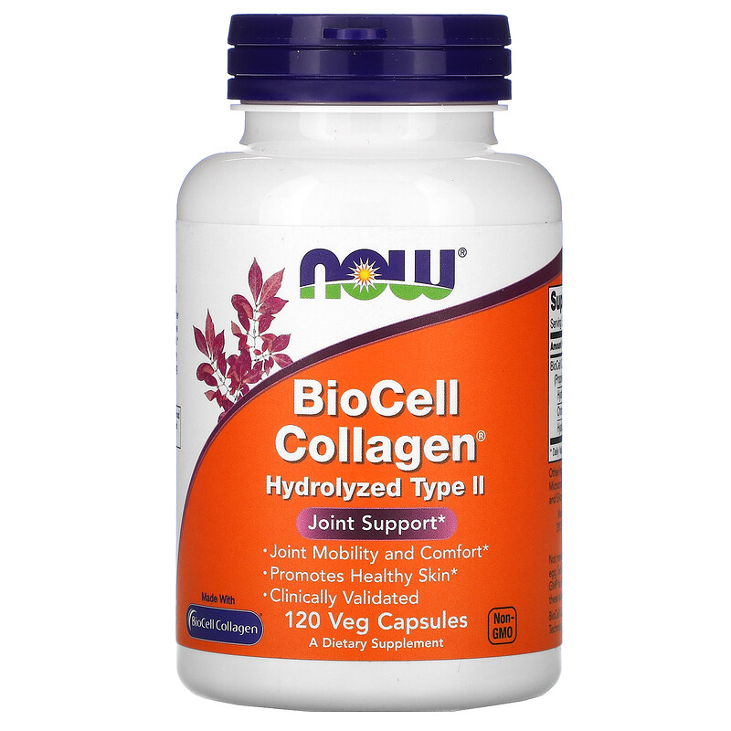 NOW Collagen Biocell 120vcaps