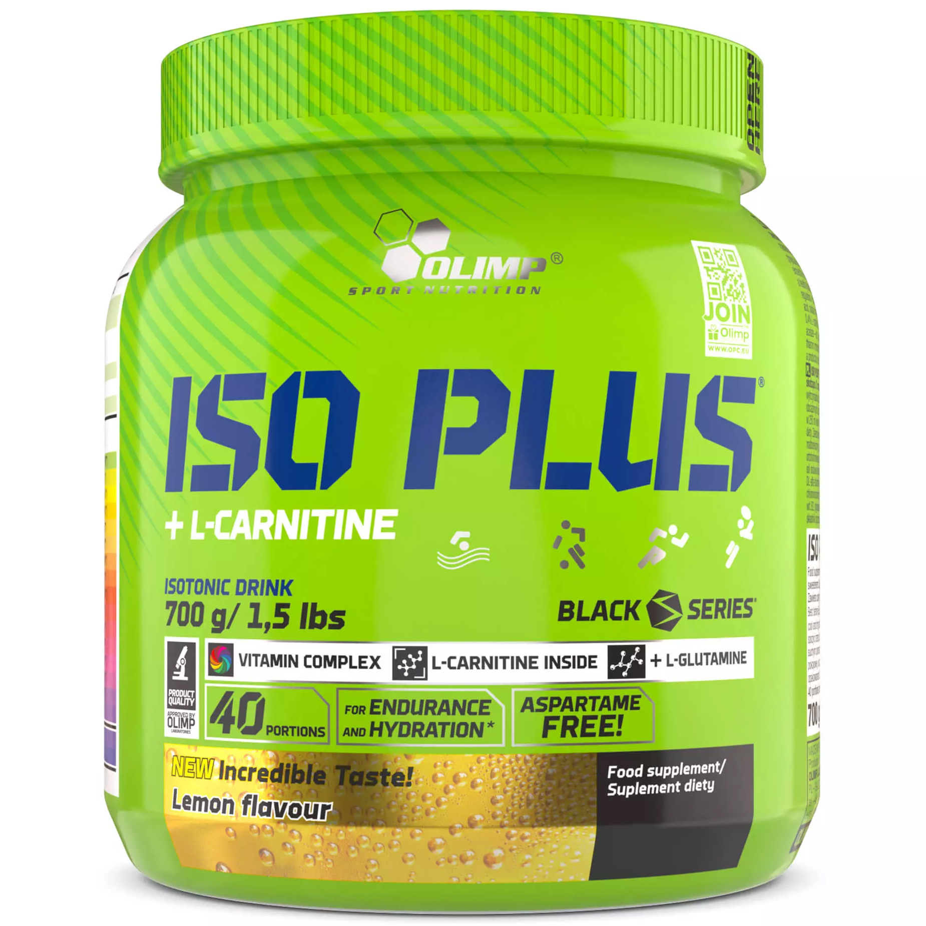 Olimp Iso Plus Powder 700g (Лимон)