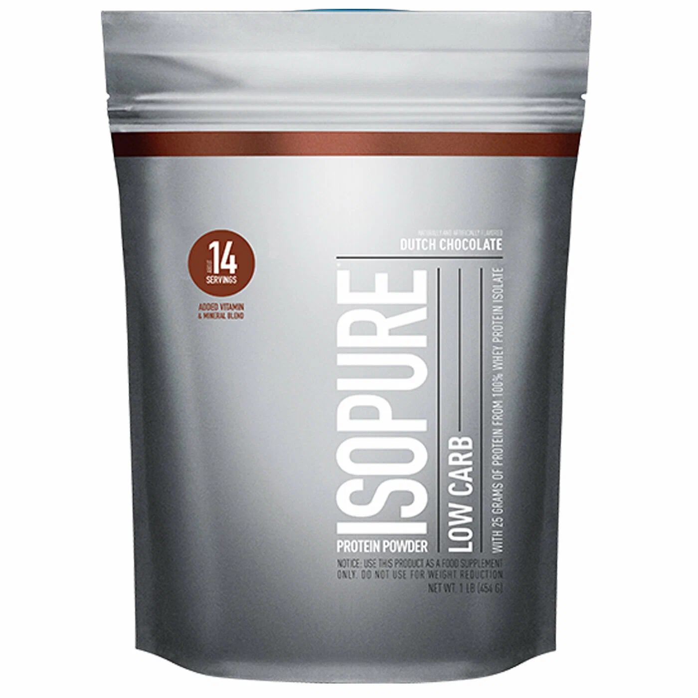 Nature’s Best IsoPure Low carb protein powder 1lb 454g Датский шоколад