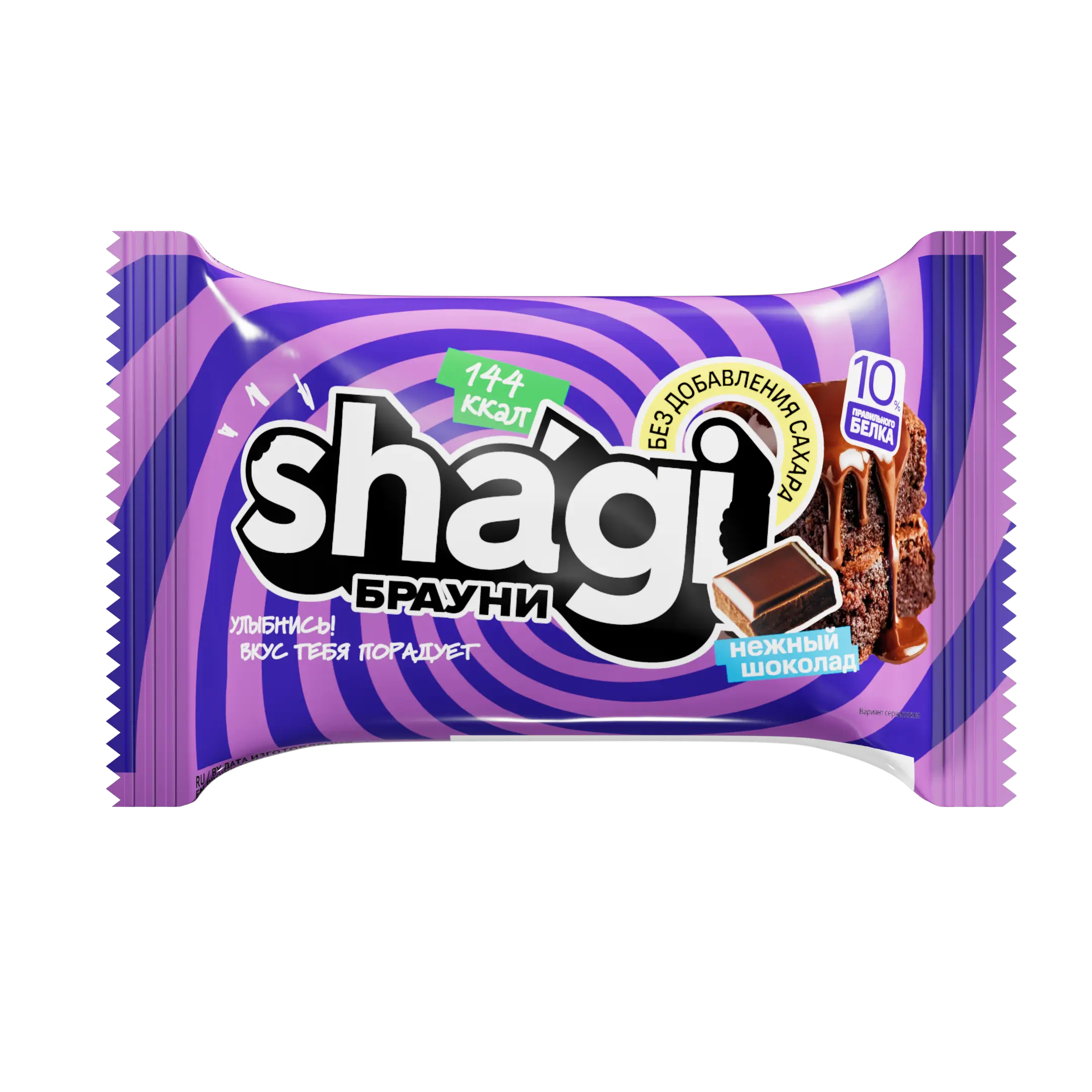 ProteinRex Пирожное протеиновое 35г Брауни Шоколад