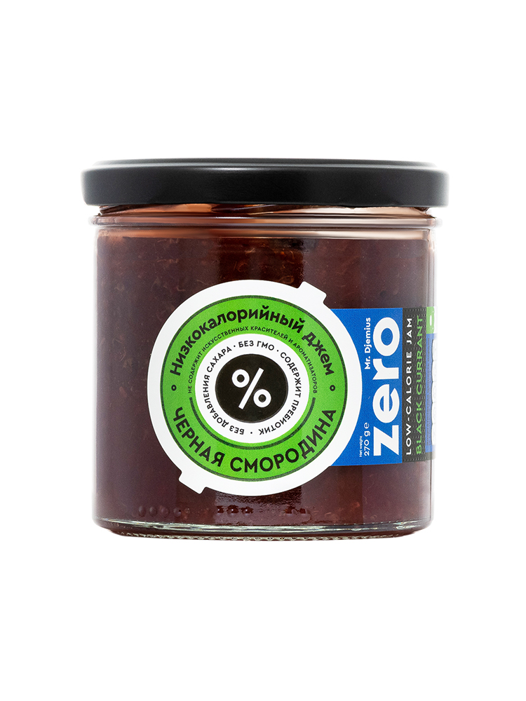 Mr.Djemius Zero Джемы 270ml (Черная смородина)