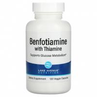 Lake Avenue Benfotiamine with thiamine 250mg 120vcaps
