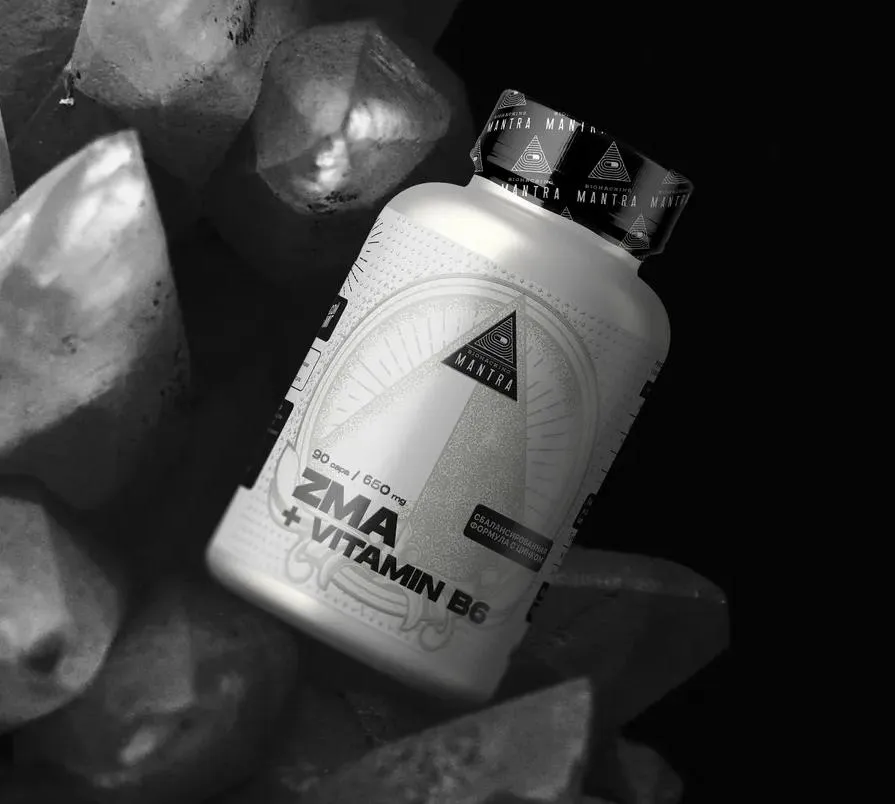 Biohacking MANTRA ZMA+ Vitamin B6 90caps