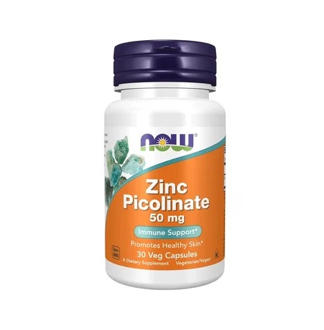 NOW Zinc Picolinate 50mg 30caps