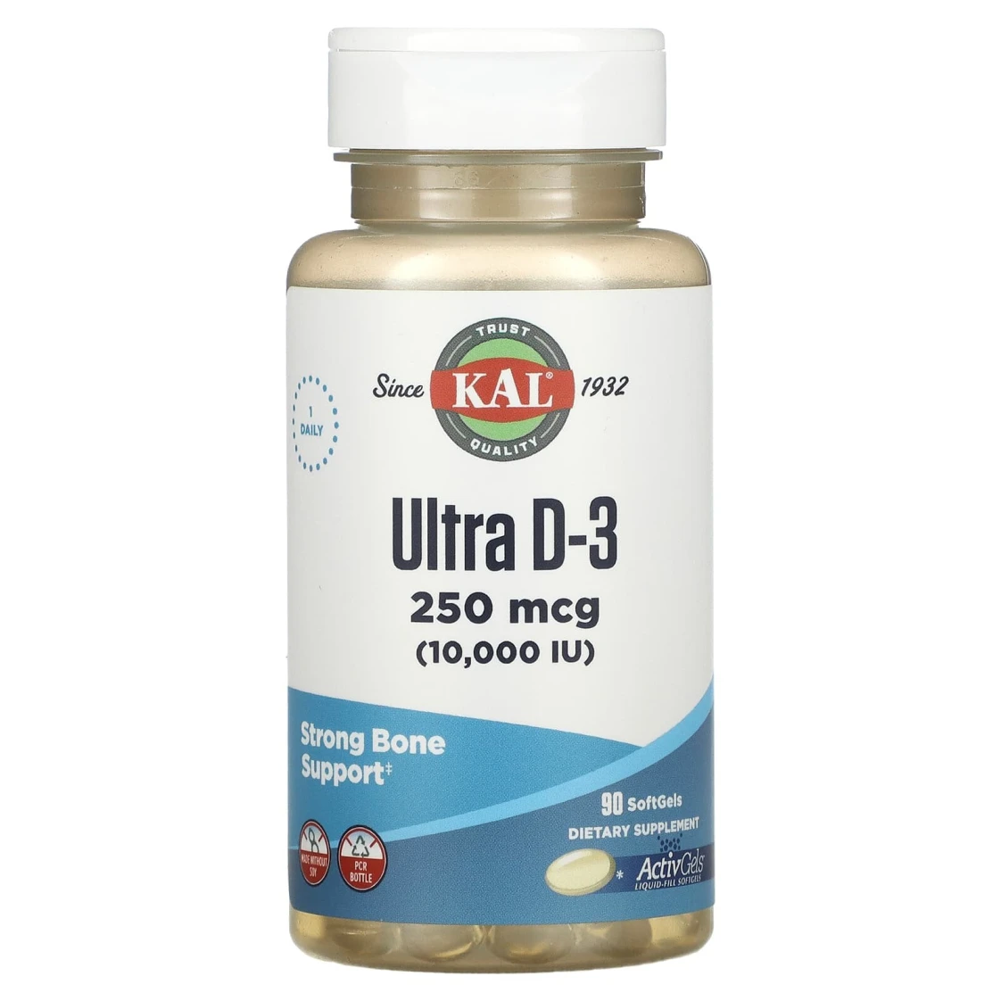 KAL Ultra D3 10000me 90softgels