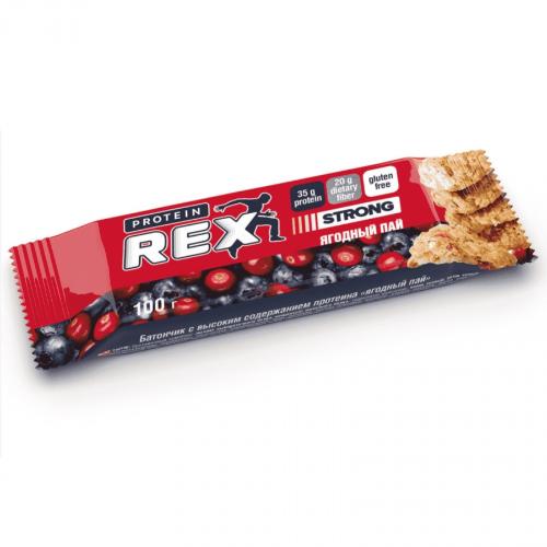 ProteinRex Батончик 35% протеина 100гр Ягодный