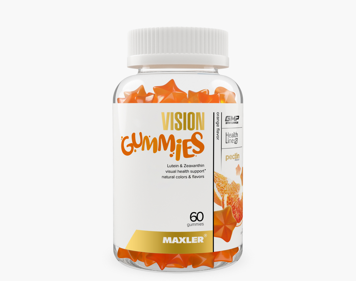 Maxler Vision 60gummies Апельсин