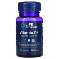 Life Extension Vitamin D3 5000IU 60softgels