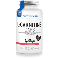Nutriversum Wshape L-carnitine 120caps