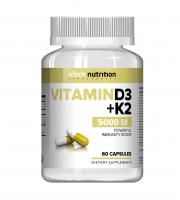 aTech Vitamin D3 Premium 5000ME + K2 60caps