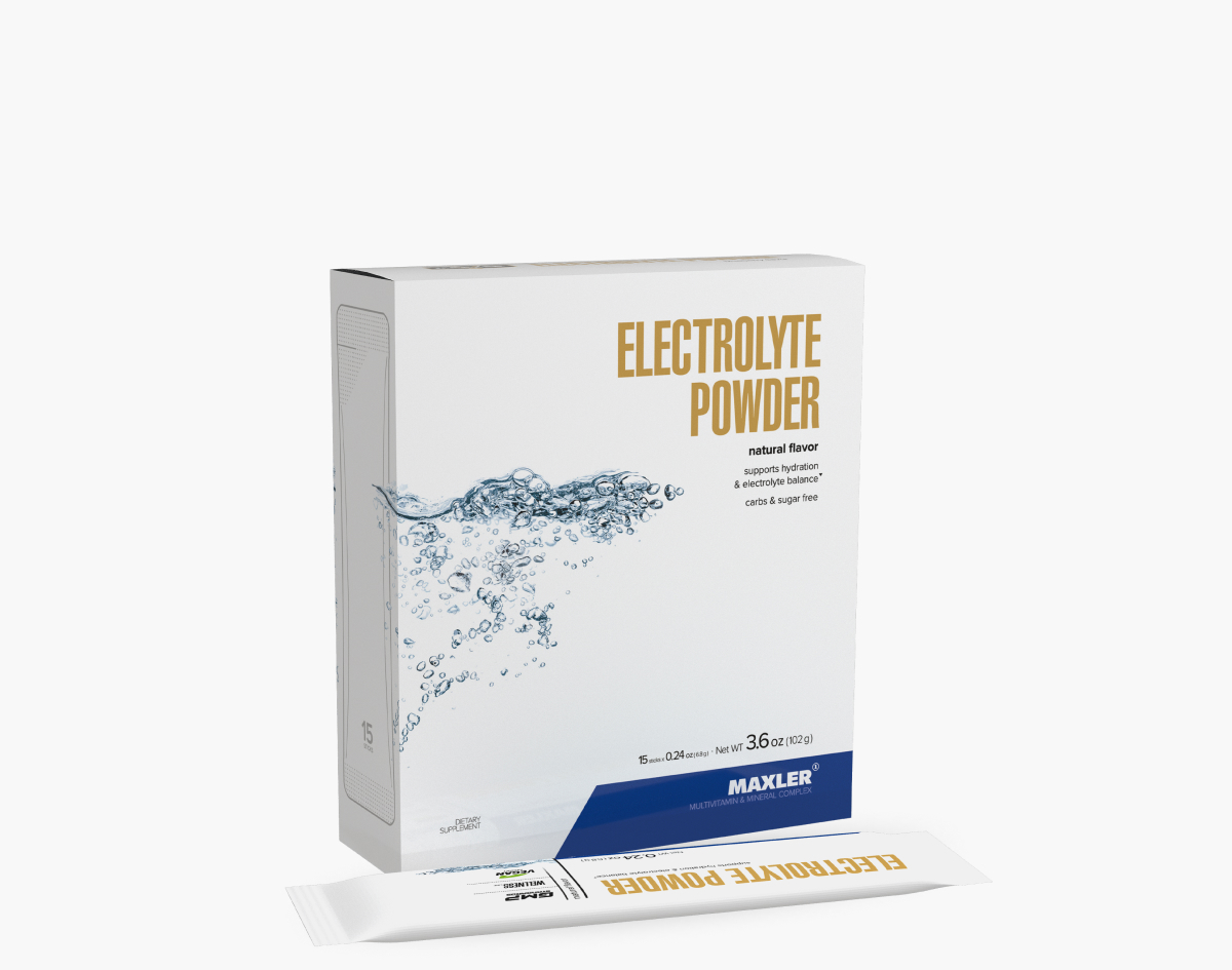 Maxler Electrolyte Powder 15x6.8g Натуральный 