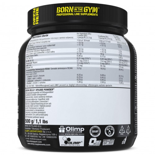 Olimp BCAA 20:1:1 Xplode 500g