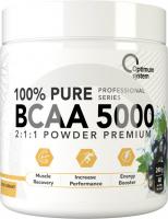 Optimum System 100% Pure BCAA 5000 Powder 240g