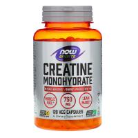 NOW Sports Creatine Monohydrate 750mg 120vcaps