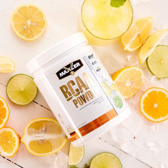 Maxler BCAA Powder EU (Лимон-лайм) 420g
