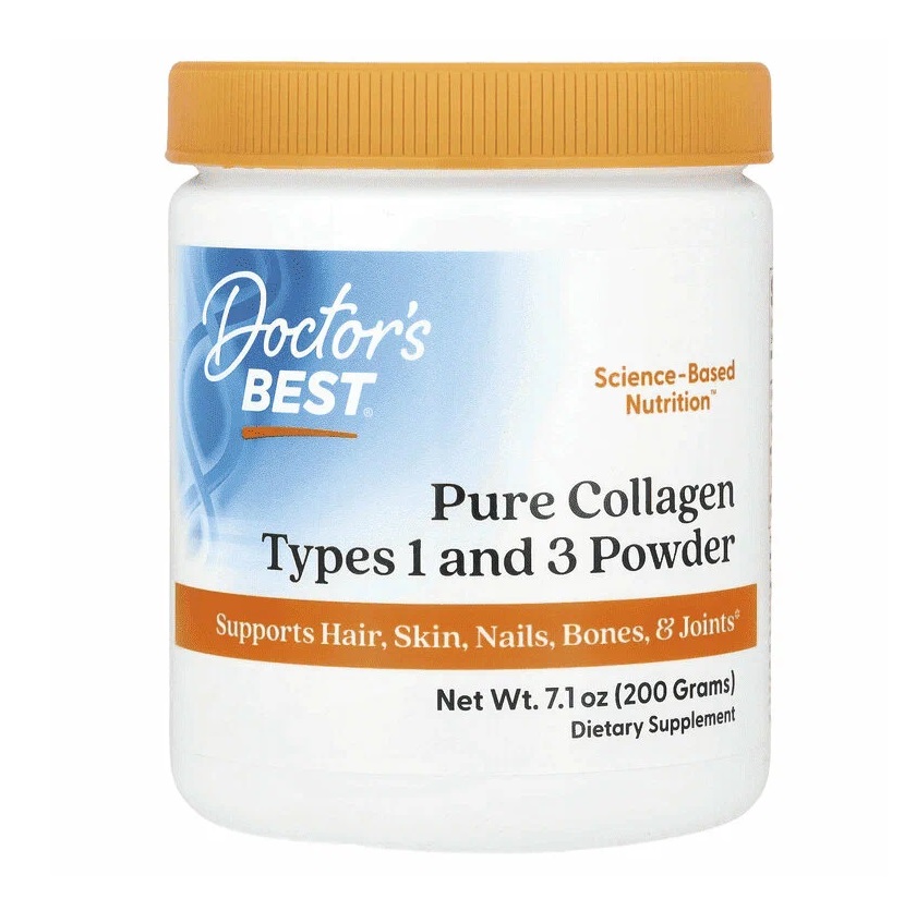 Doctor’s Best Pure Collagen Types 1 and 3 Powder 200g