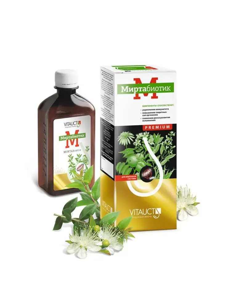 Vitauct МИРТАбиотик премиум 250мл 