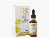 Maxler Vitamin D3+K2 60ml Drops