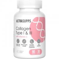 Ultrasupps Collagen Type I & III 90 Caps