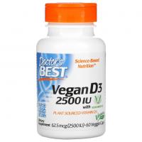 Doctor's Best Vegan D3 2500IU 60vcaps