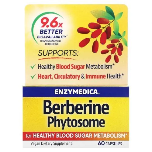 Enzymedica Berberine Phytosome 60caps