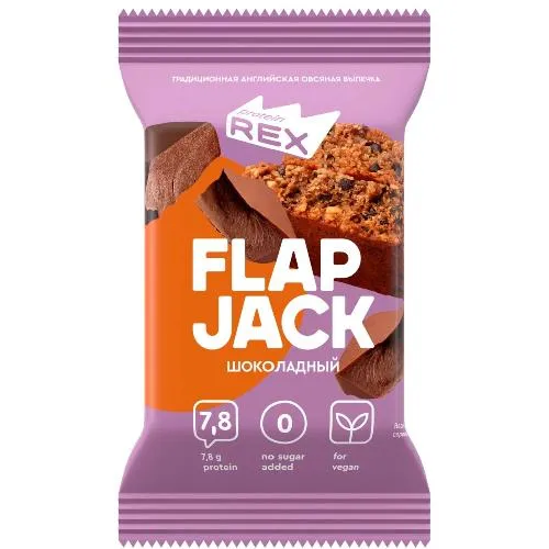 ProteinRex Печенье овсяное протеиновое Flap Jack 60г