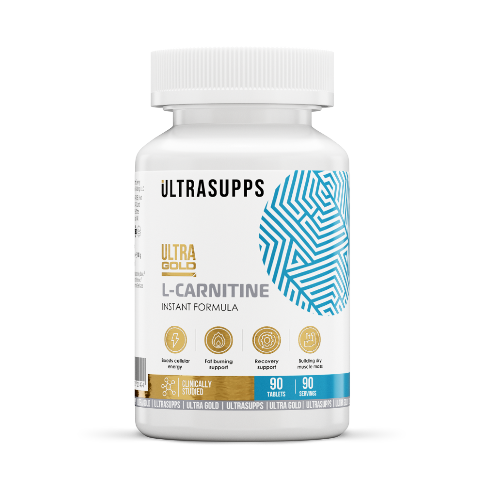 Ultrasupps  Ultra Gold L-carnitine 90tabs