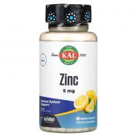 KAL Zinc lemon 5mg 60microtablets