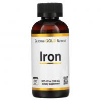 California Gold Nutrition Iron 118ml