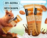 ё/батон Батончик протеиновый Nut bar 40гр