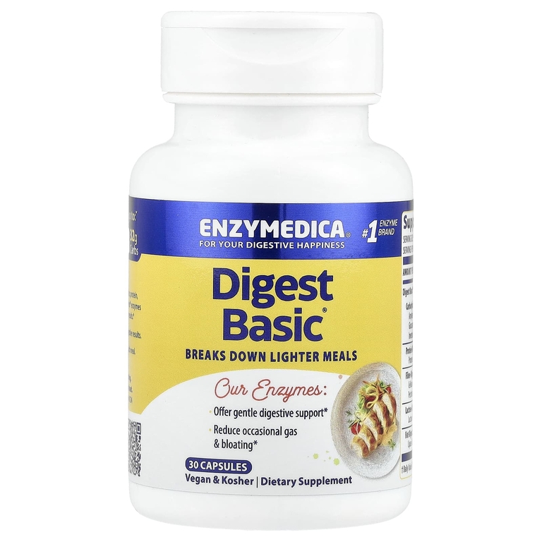 Enzymedica Digest Basic Essential Enzyme Formula 30caps