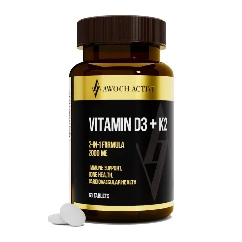 Awochactive Vitamin D3+K2 60tabs