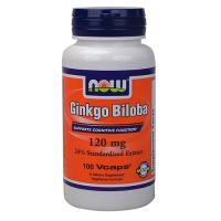 NOW Ginkgo Biloba 120mg 100vcaps