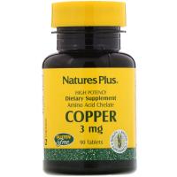 NaturesPlus Copper 3mg 90tabs