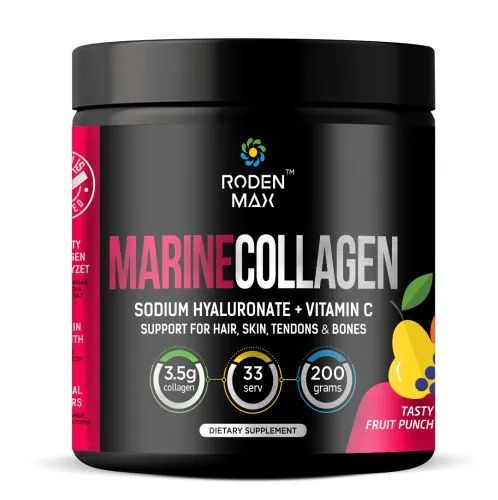 Roden Max Marine Collagen 200g (Фруктовый пунш)