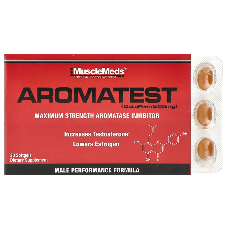 Musclemeds Aromatest 500mg 30liquidcaps