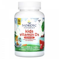 Nordic Naturals Kids Vitamin D3 400me 120 gummies