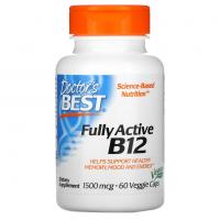 Doctor's Best Fully Active B12 1500mcg 60vcaps