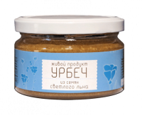 Живой продукт - Урбеч из семян светлого льна 225г