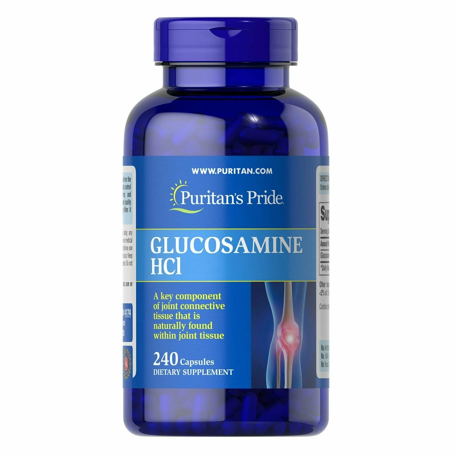 Puritans Pride Glucosamin sulfate 1000mg 240caps
